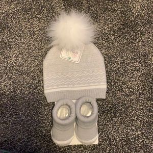 Hat and booties